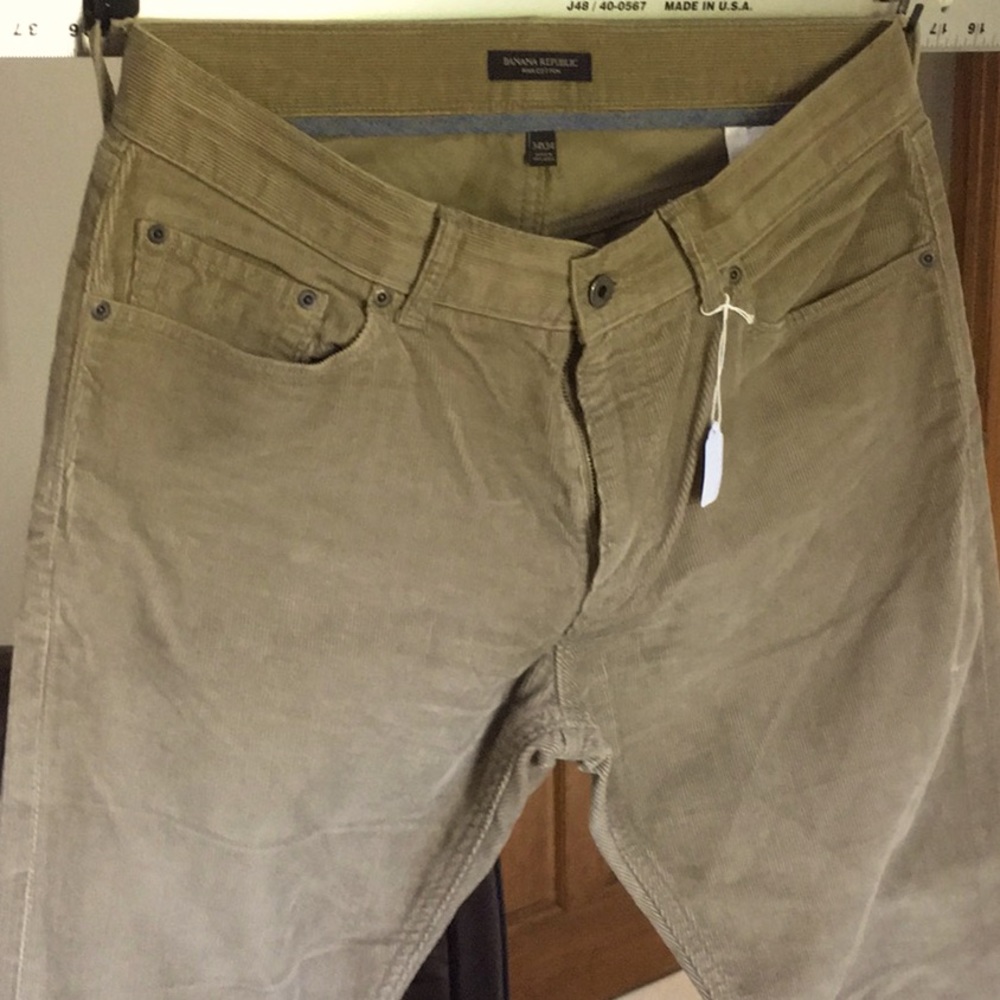 Banana Republic 34 x 34 straight Corduroy